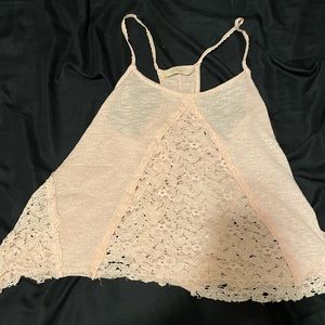 size s light pink summer tank flowy